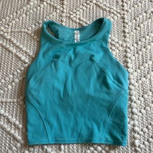 Lululemon Wunder Train Racerback Tank Top in Tidal Teal